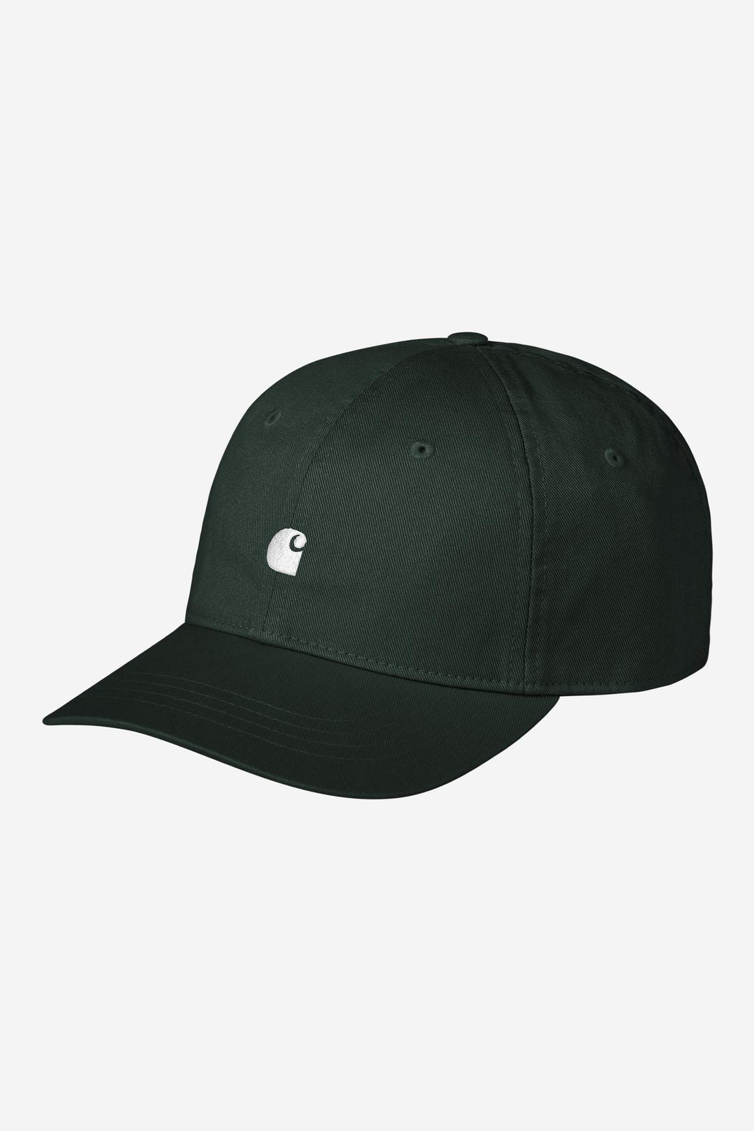 Madison Logo Cap Dark Scarab / White