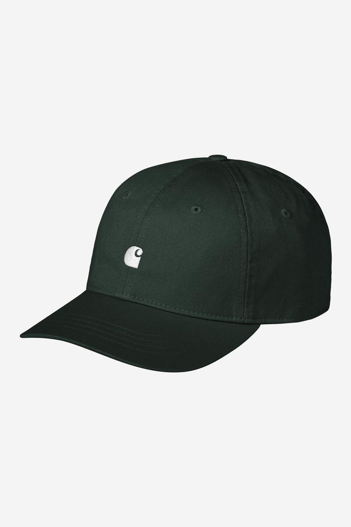 Madison Logo Cap Dark Scarab / White