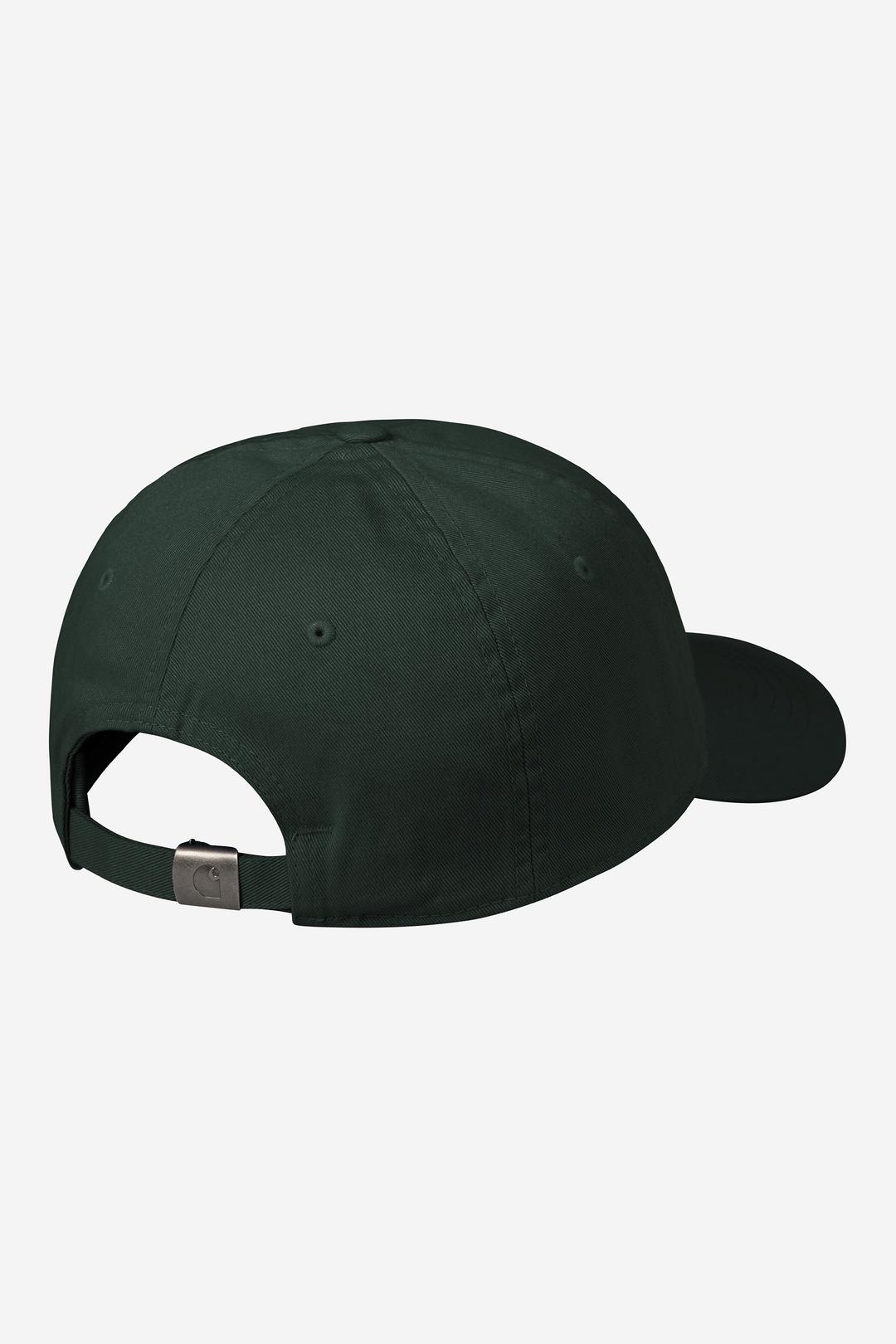 Madison Logo Cap Dark Scarab / White