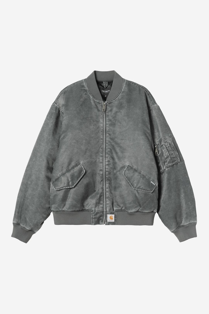 Orman Bomber Raven heavy enzyme wash
