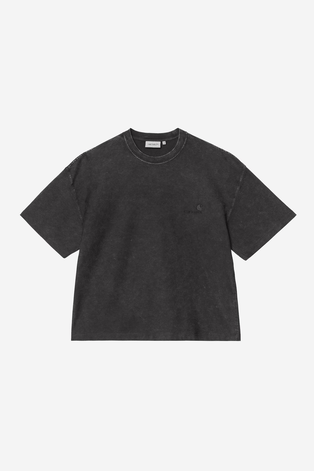 S/S Lambert T-Shirt Black moon wash