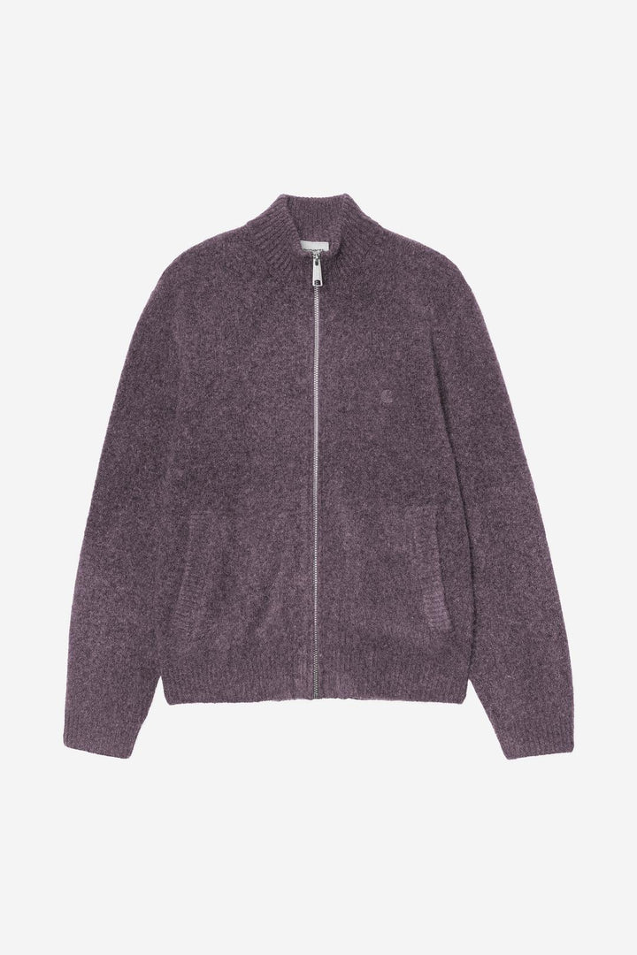 Curtis Sweater Jacket Tangled Shady Purple