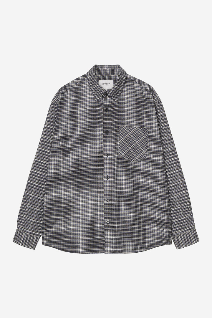L/S Todrick Shirt Todrick Houndstooth, Icesh