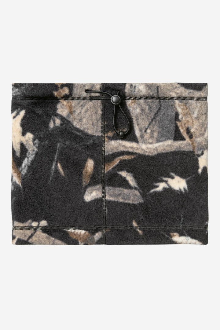 Blevin Neckwarmer Camo Feather Tree, Black ---  One Size Fits All