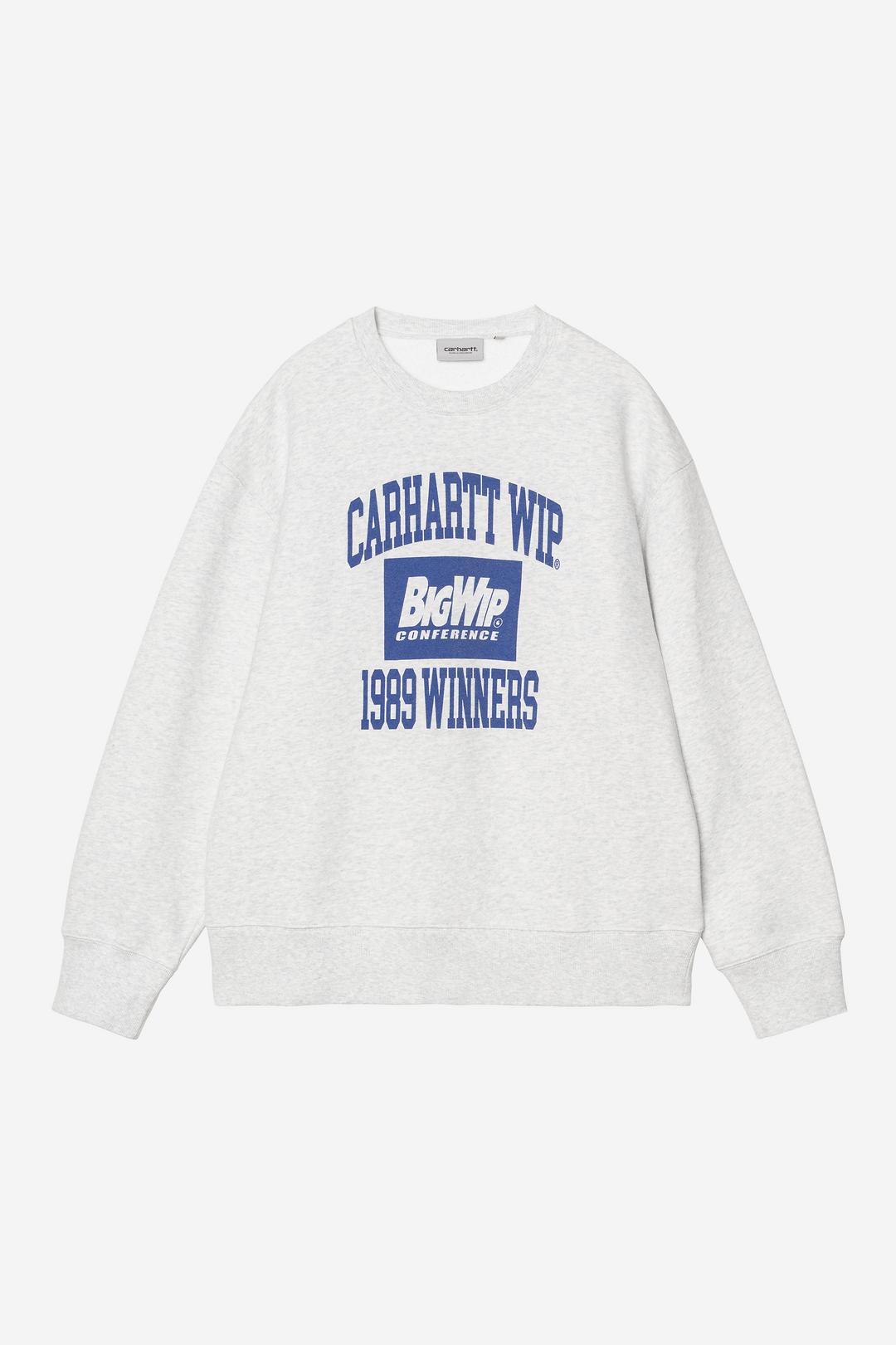 1989 Winners Sweat Ash Heather heavy stone washed