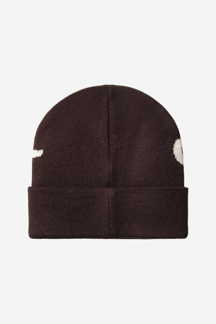Cut Out Beanie Palisander / Natural