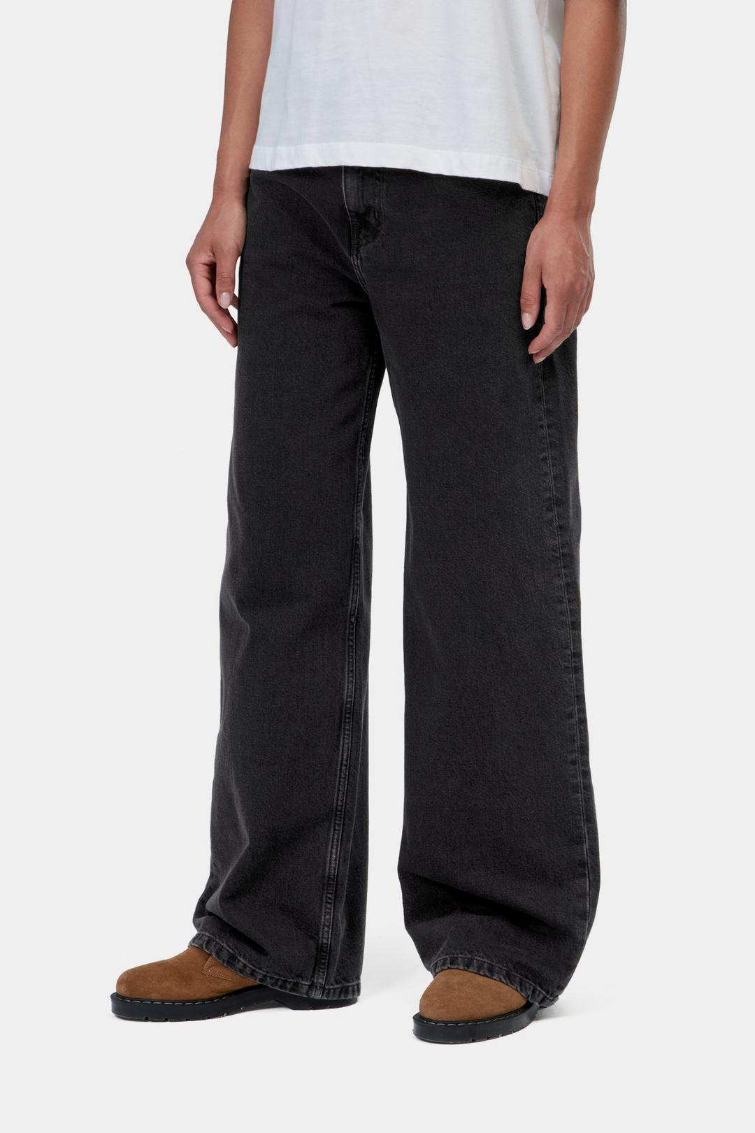 W' Jane Pant Black heavy stone wash - new