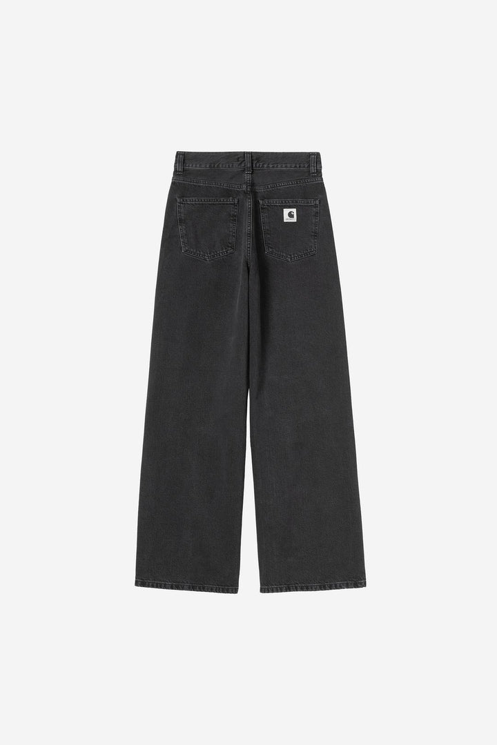 W' Jane Pant Black heavy stone wash - new