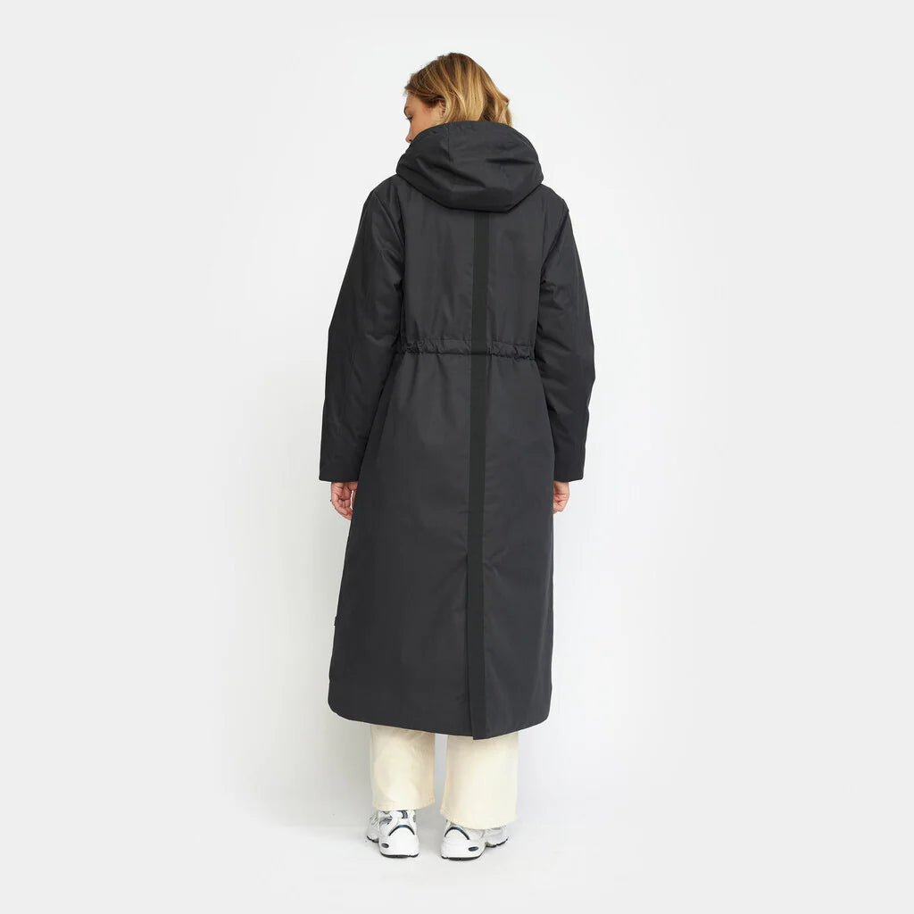 Black long parka womens shop
