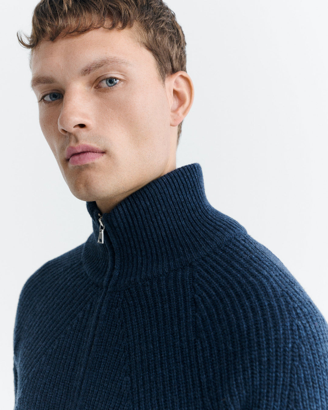 GREY EKAIZ KNITTED SWEATER