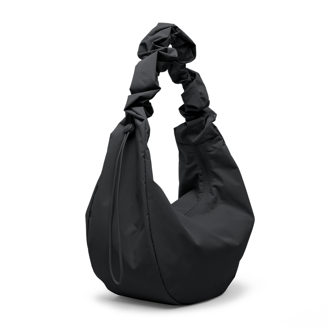 MOON BAG RUFFLE - black
