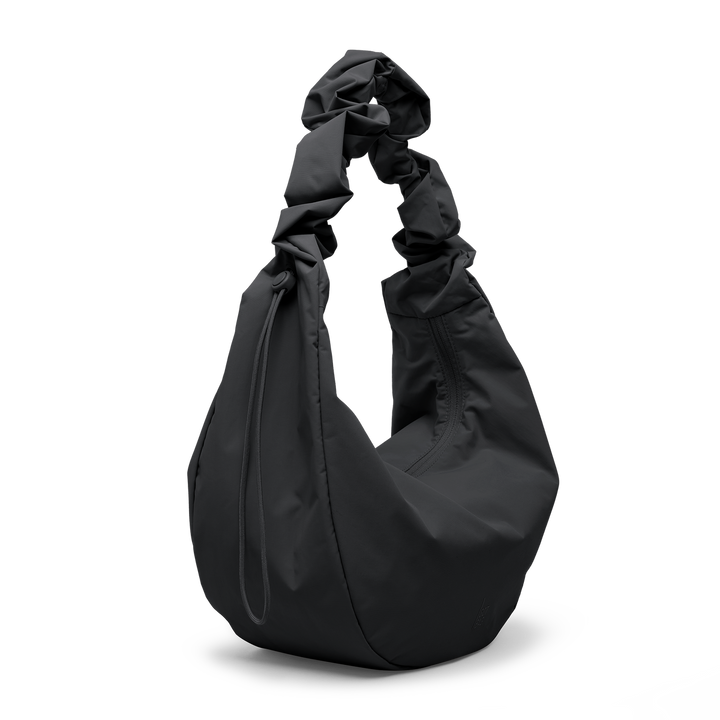 MOON BAG RUFFLE - black