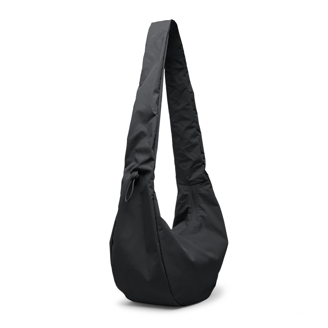 MOON BAG RUFFLE - black
