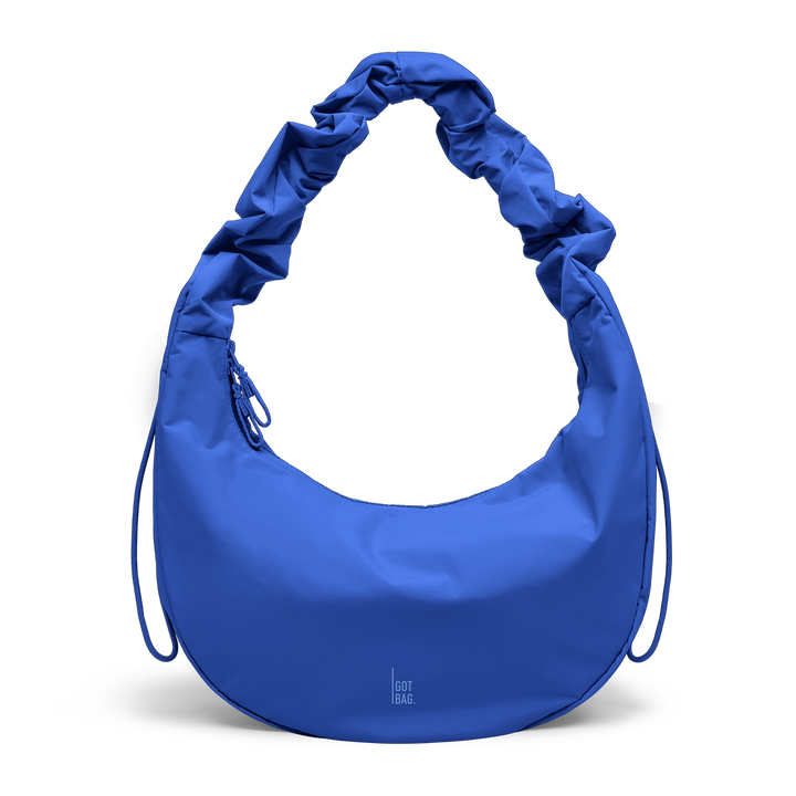 MOON BAG RUFFLE - cobalt