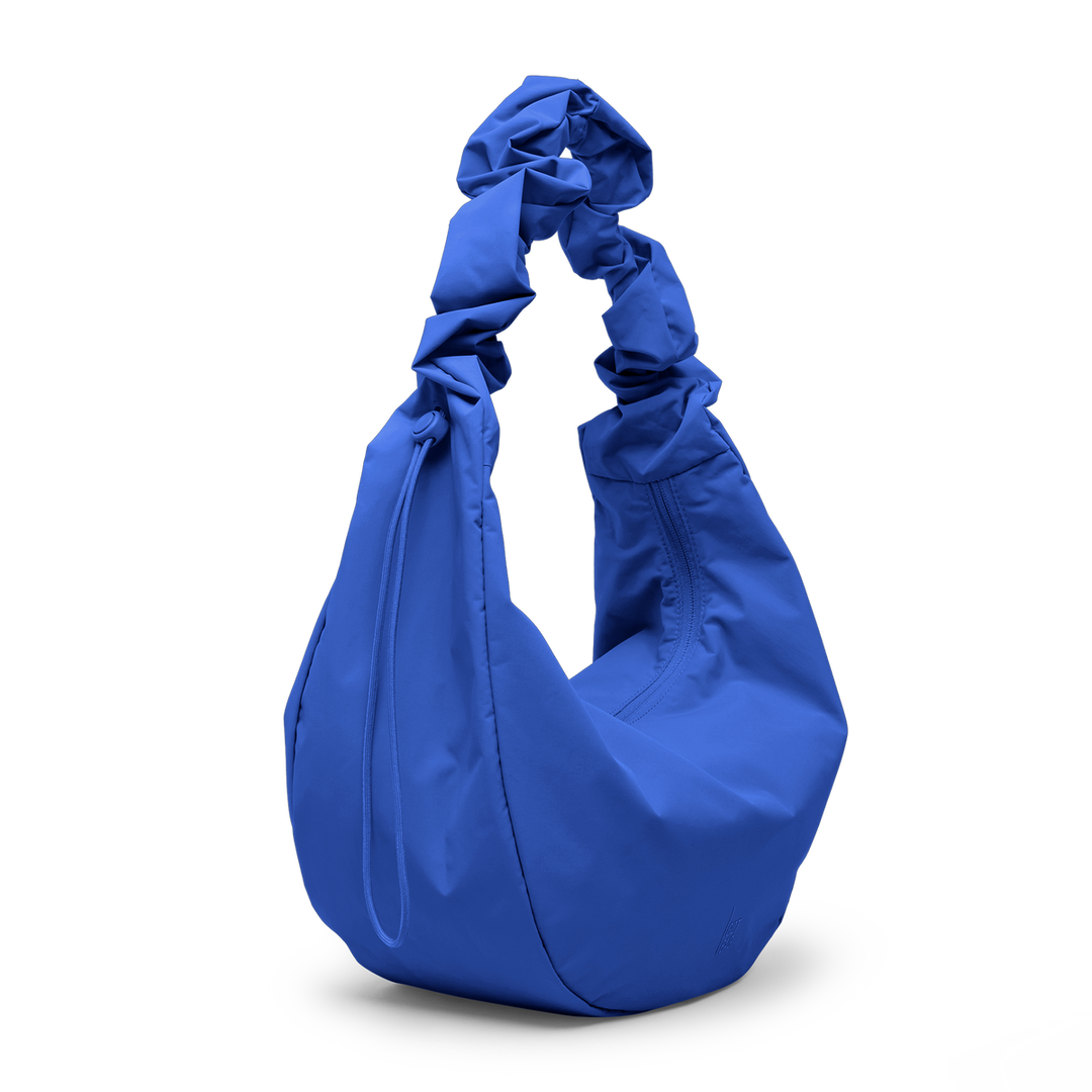 MOON BAG RUFFLE - cobalt