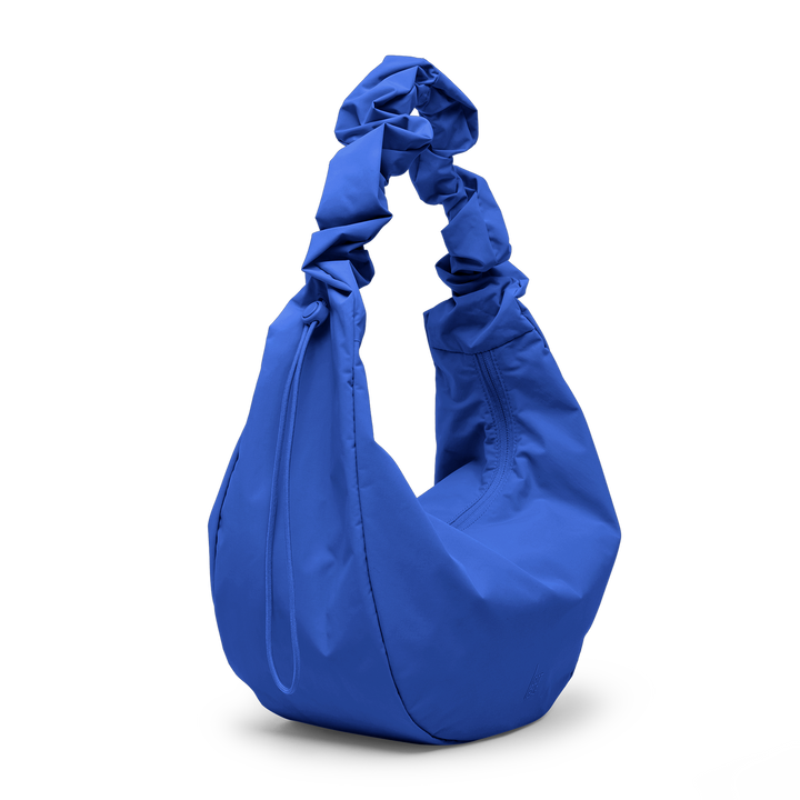 MOON BAG RUFFLE - cobalt