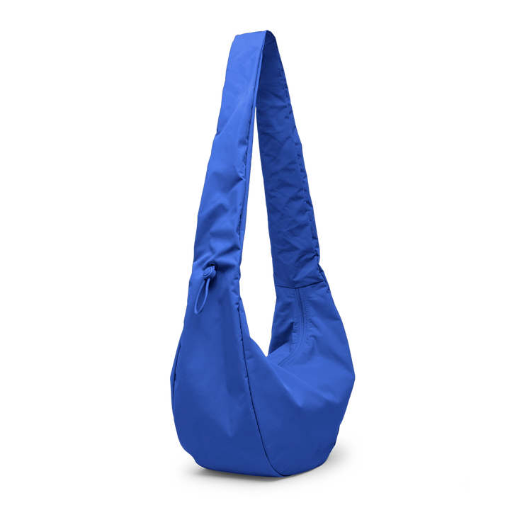 MOON BAG RUFFLE - cobalt