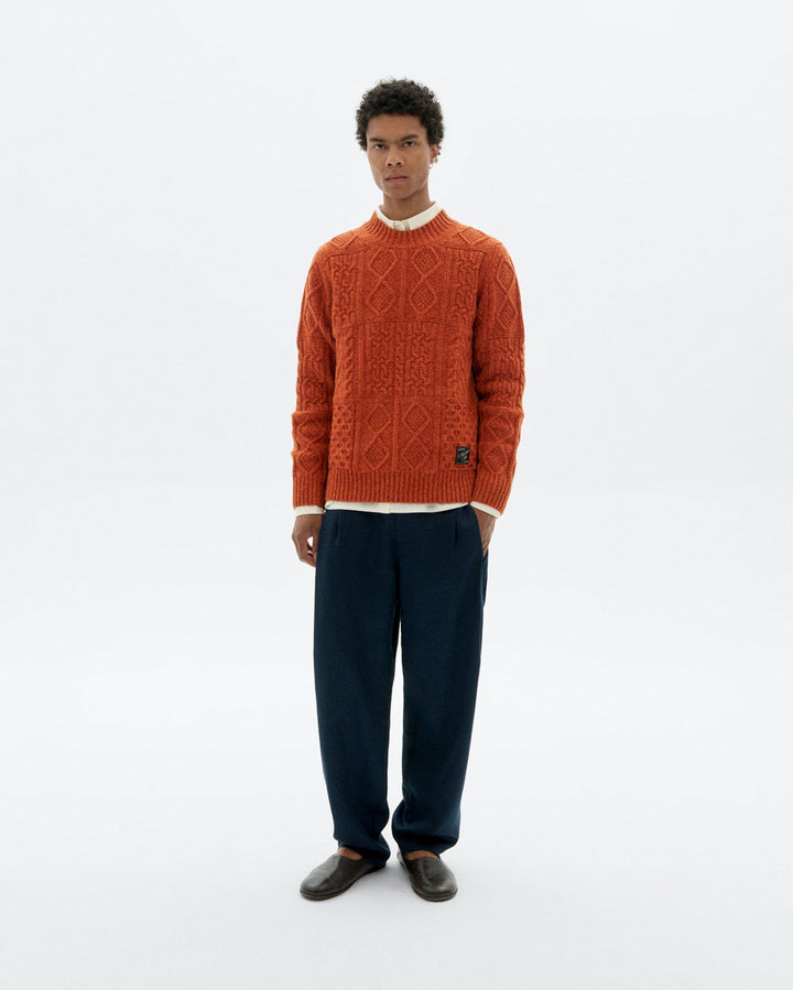 NAVY SIGURD PANTS