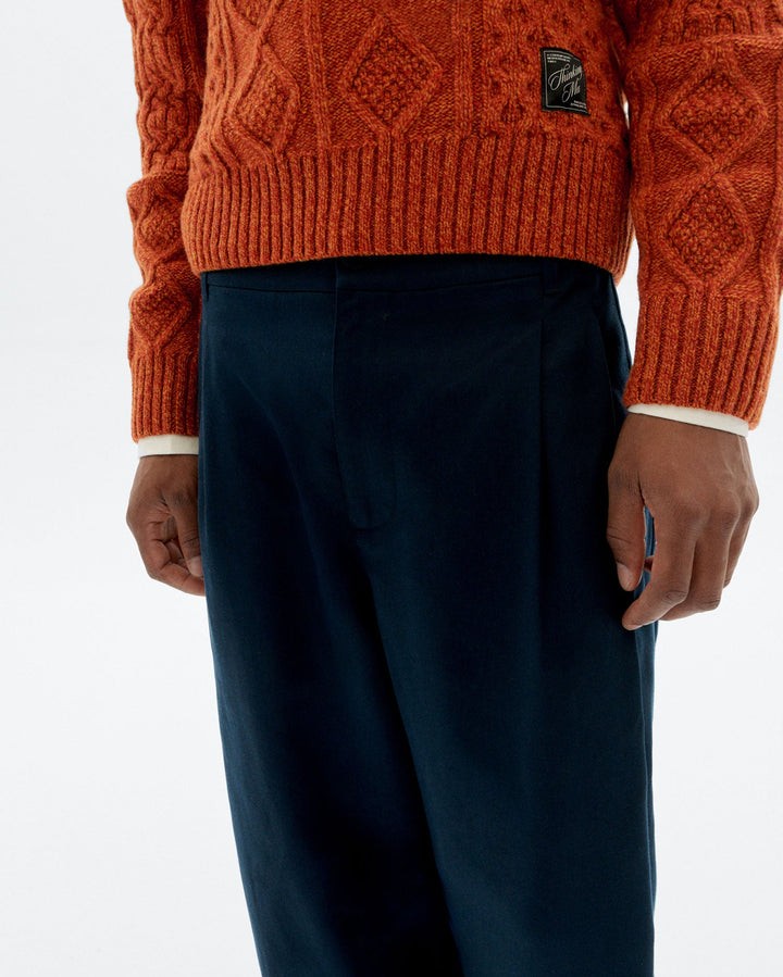 NAVY SIGURD PANTS