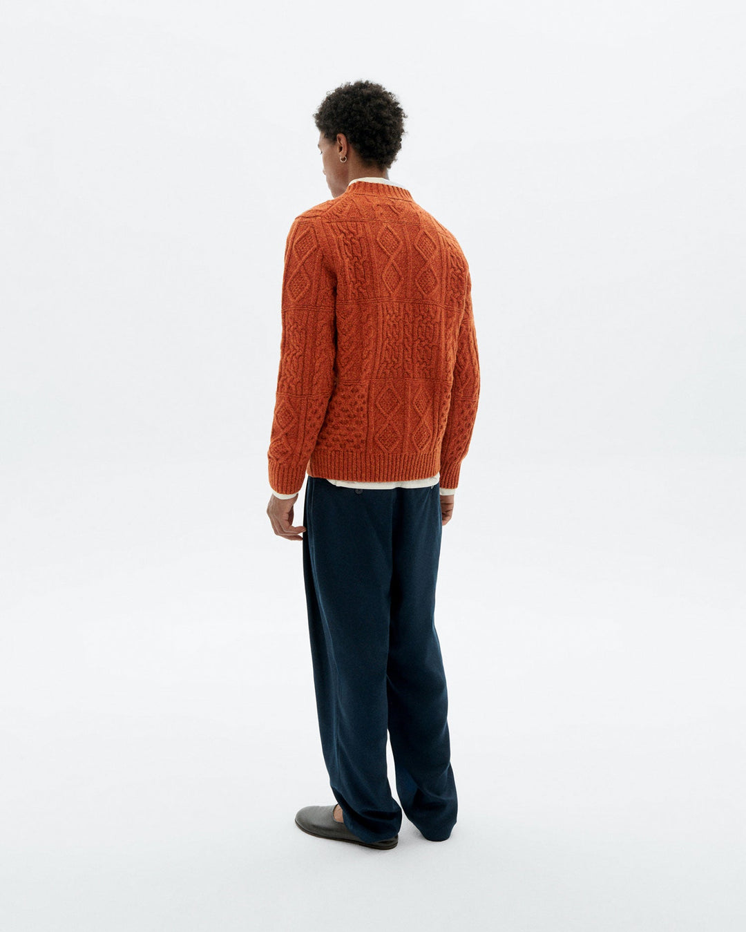 NAVY SIGURD PANTS
