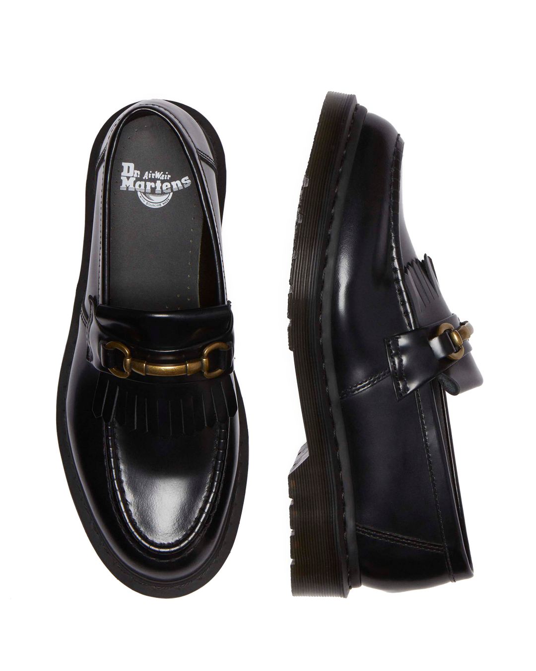ADRIAN SNAFFLE BLACK POLISHED SMOOTH