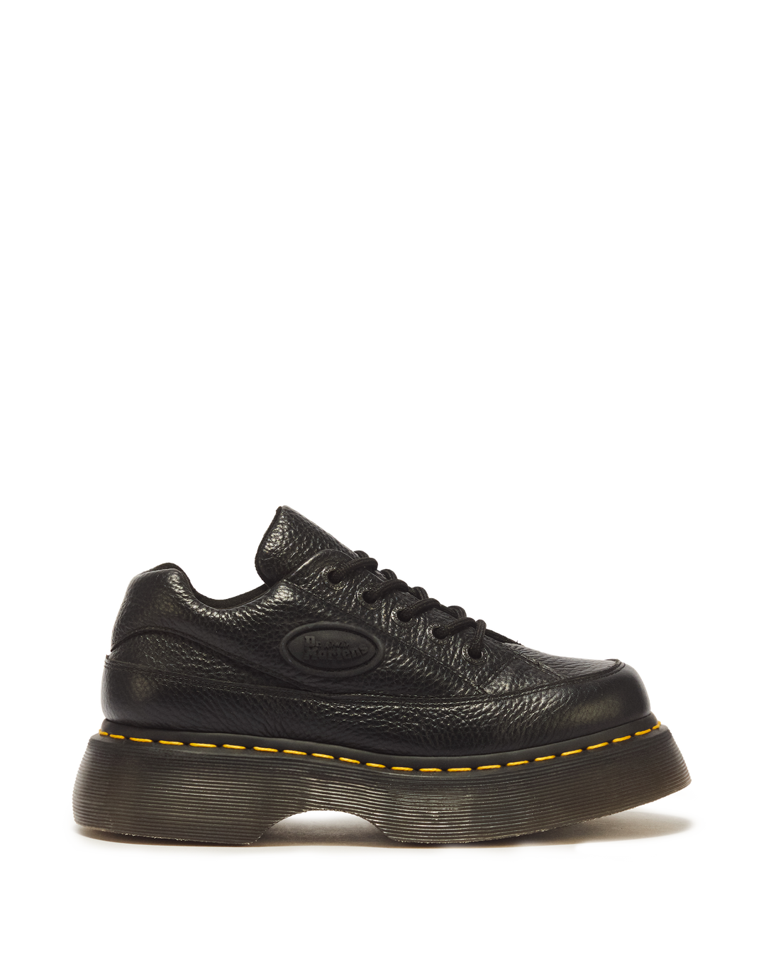 BUZZ 5I BLACK MILLED NAPPA LEATHER