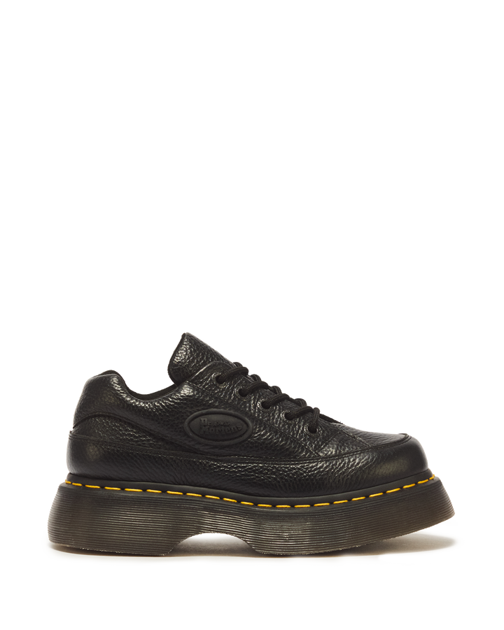 BUZZ 5I BLACK MILLED NAPPA LEATHER