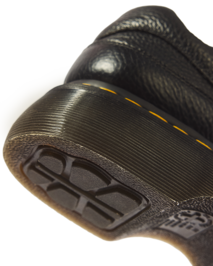 BUZZ 5I BLACK MILLED NAPPA LEATHER