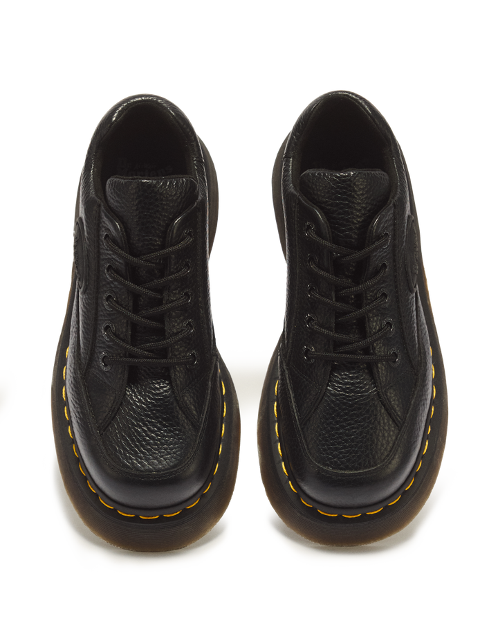 BUZZ 5I BLACK MILLED NAPPA LEATHER