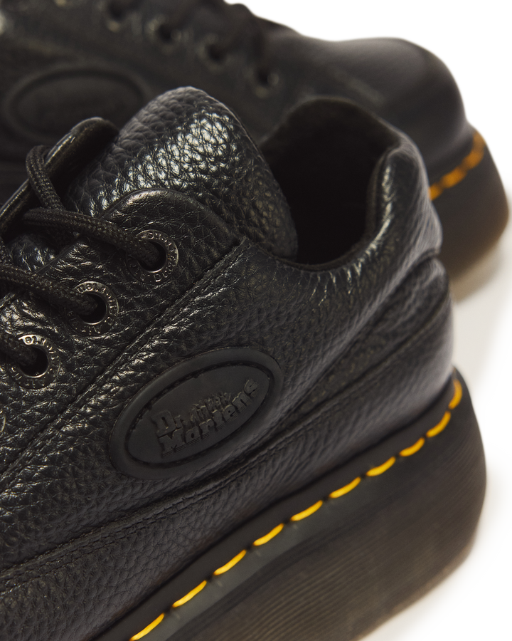 BUZZ 5I BLACK MILLED NAPPA LEATHER