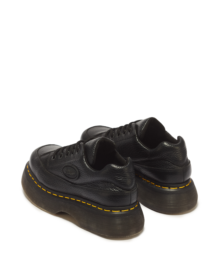 BUZZ 5I BLACK MILLED NAPPA LEATHER