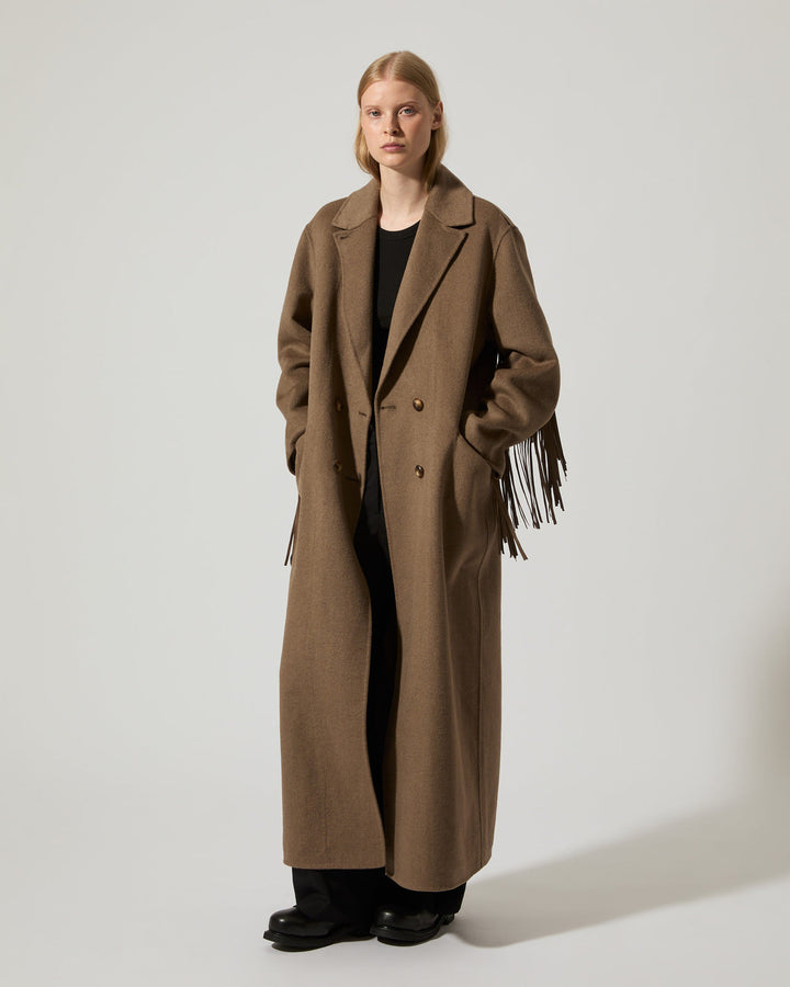 Olivia Fringes  - Taupe