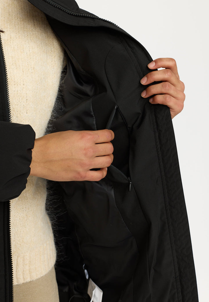 Oversized Puffer  - black