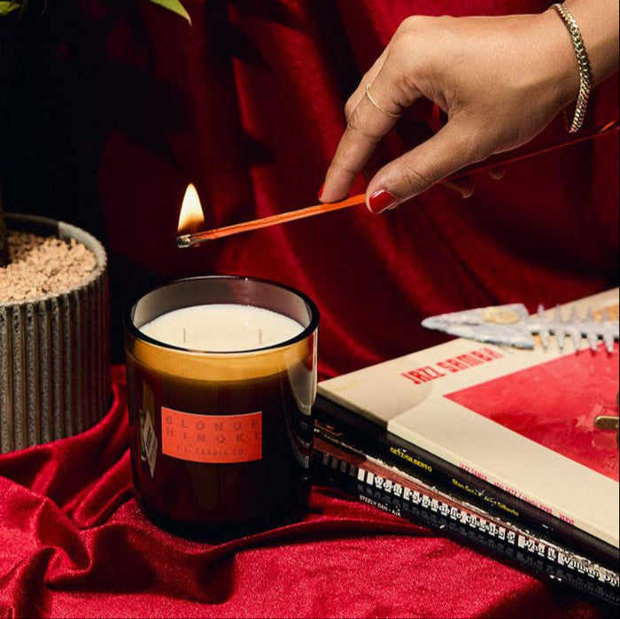 Blonde Hinoki HI-FI Candle