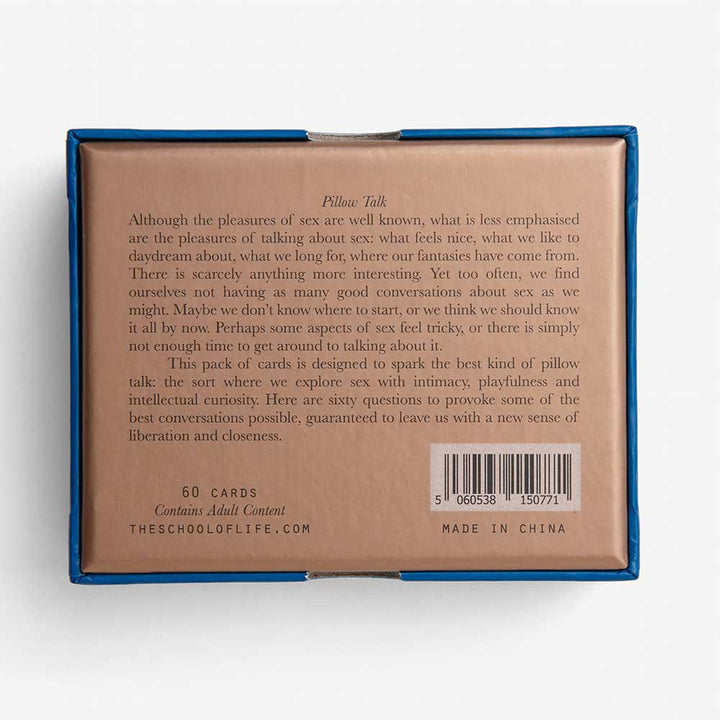 PILLOW TALK | KARTENSET | Englische Edition |  The School of Life