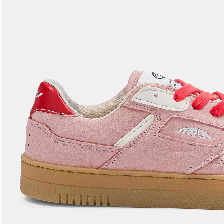 Origin Low - Pink Suede & Beige - Apple