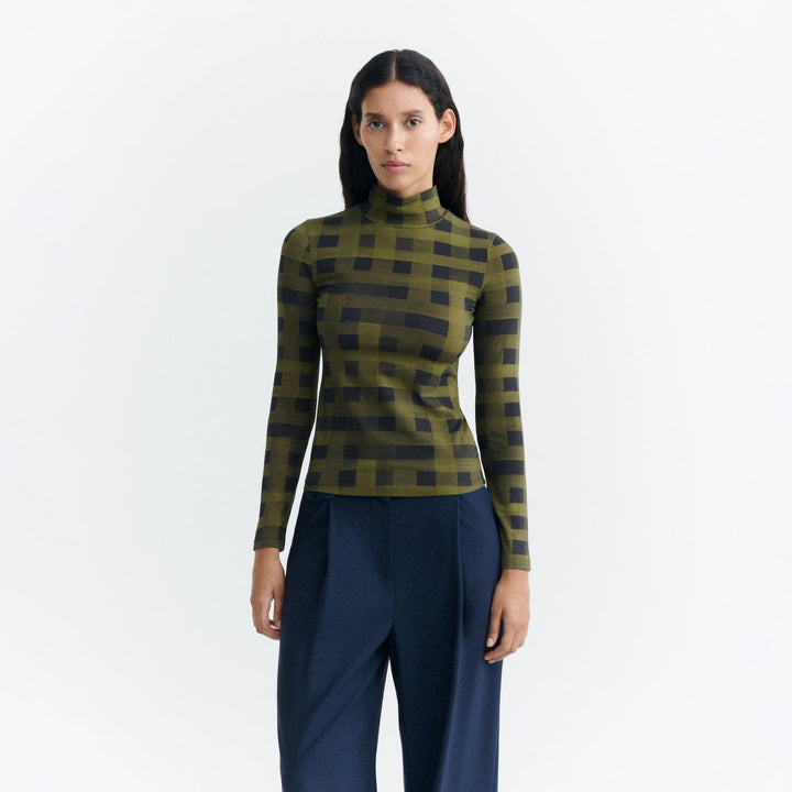 TANGLE PRINT ELLEN TOP