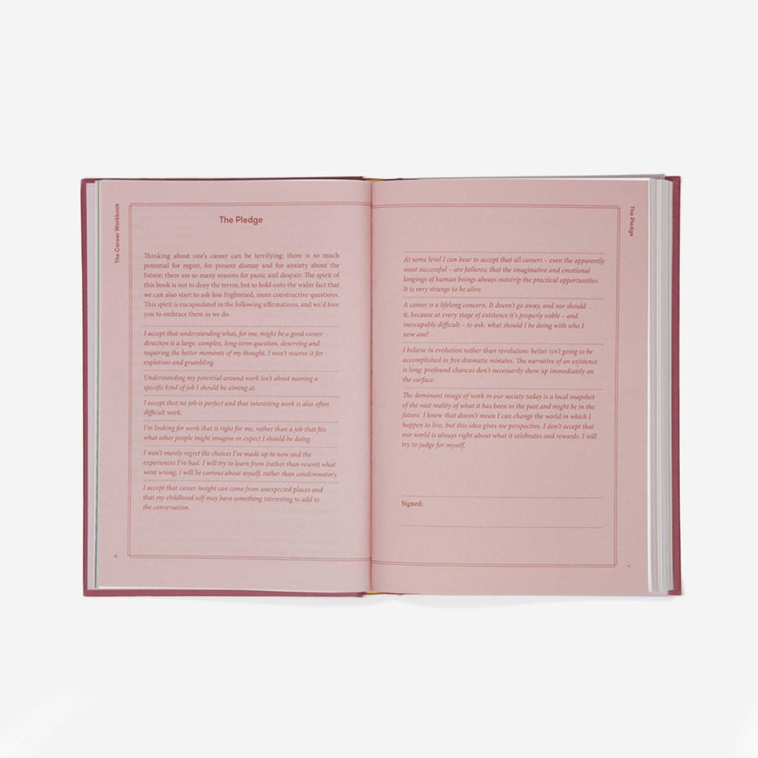 Workbook "The Career Workbook" - Englisch | The School of Life