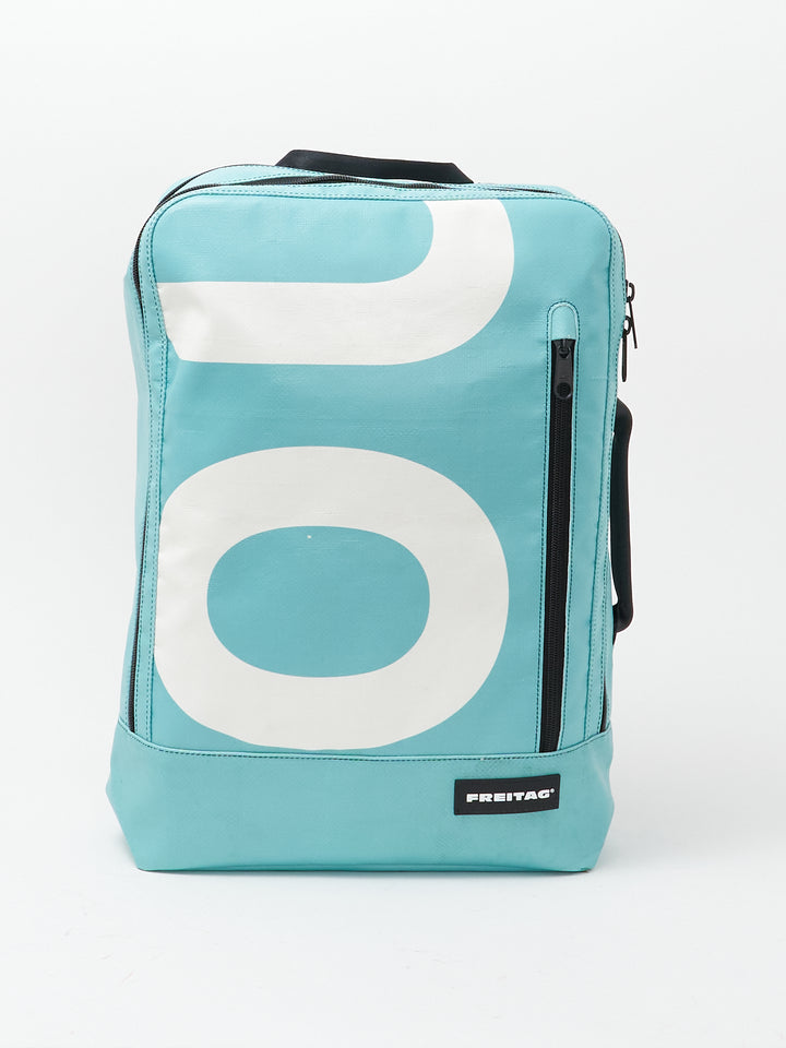 F306 Hazzard - turquoise white
