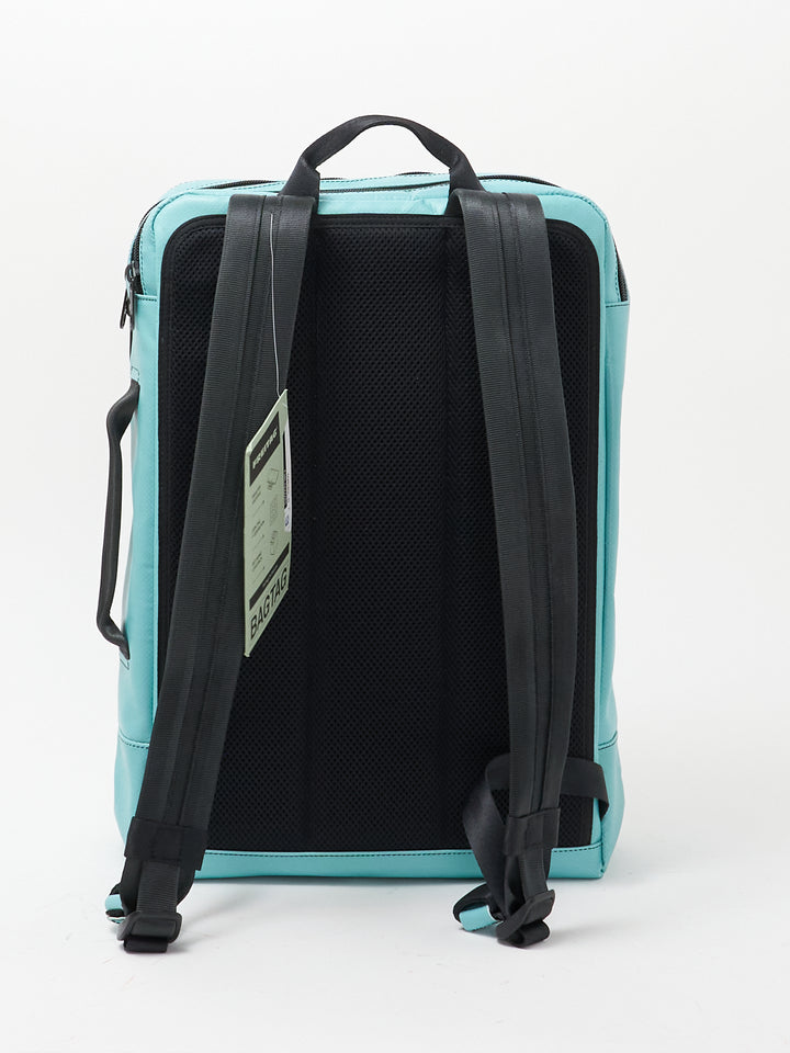 F306 Hazzard - turquoise white