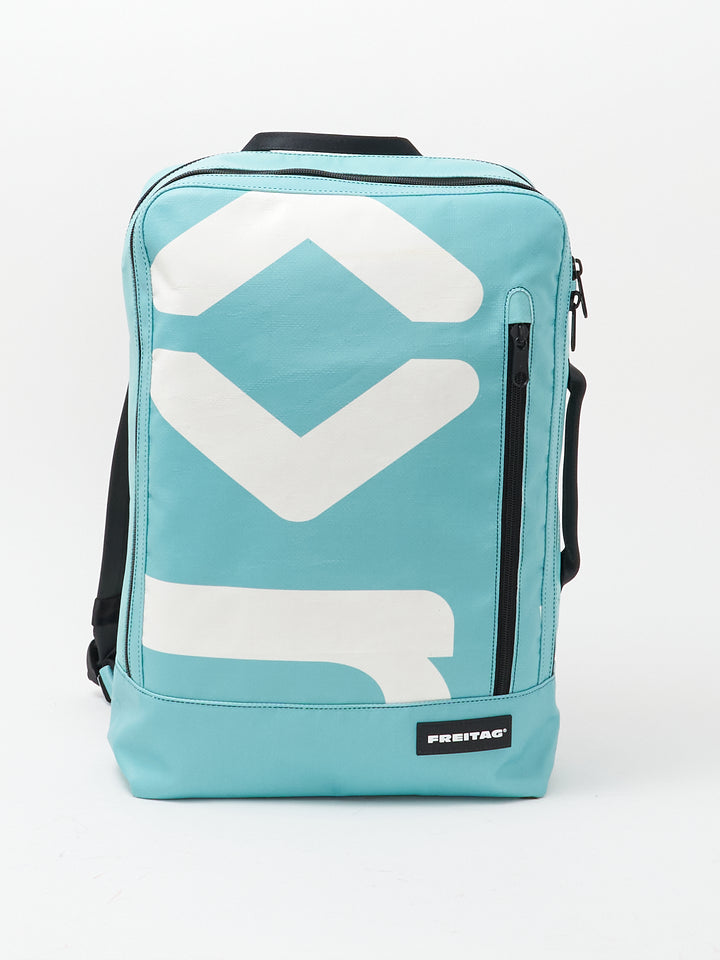 F306 Hazzard - turquoise white