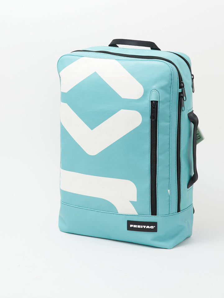 F306 Hazzard - turquoise white