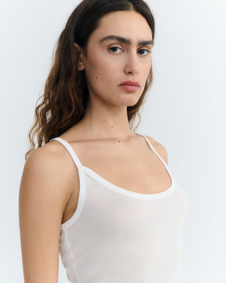 DIM KNITTED TOP - PANNACOTA
