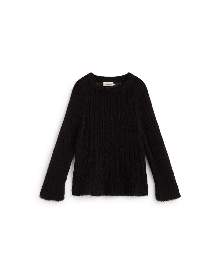 BLACK AMAL KNITTED SWEATER