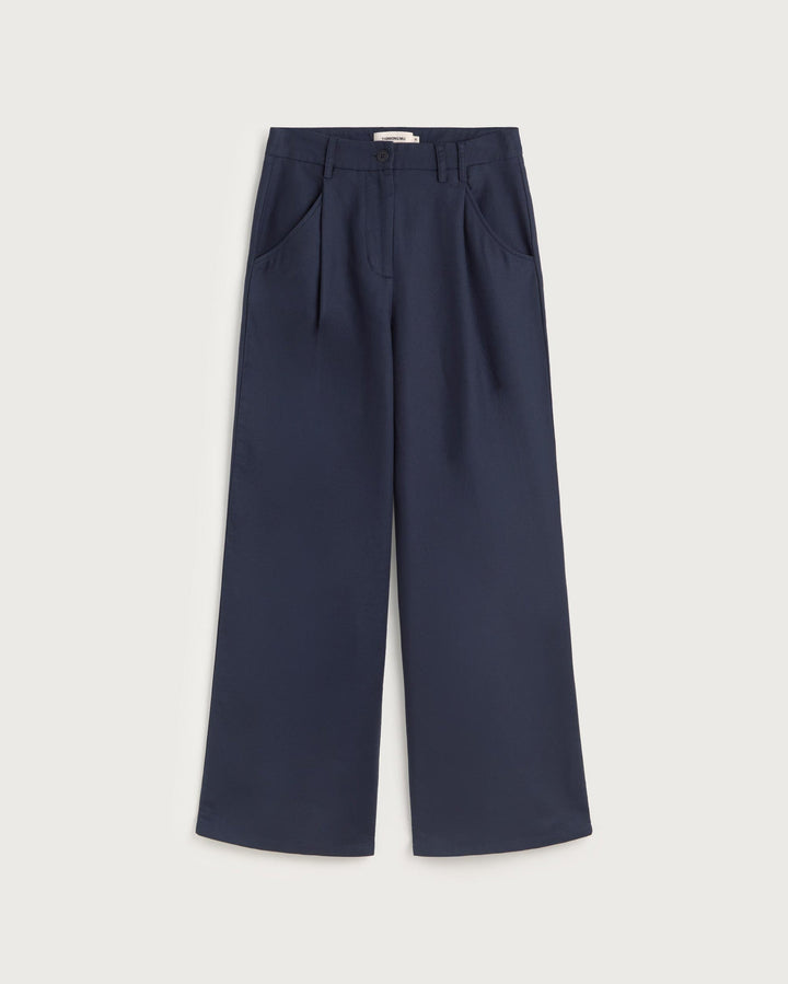 HEMP MOLLY PANTS - NAVY