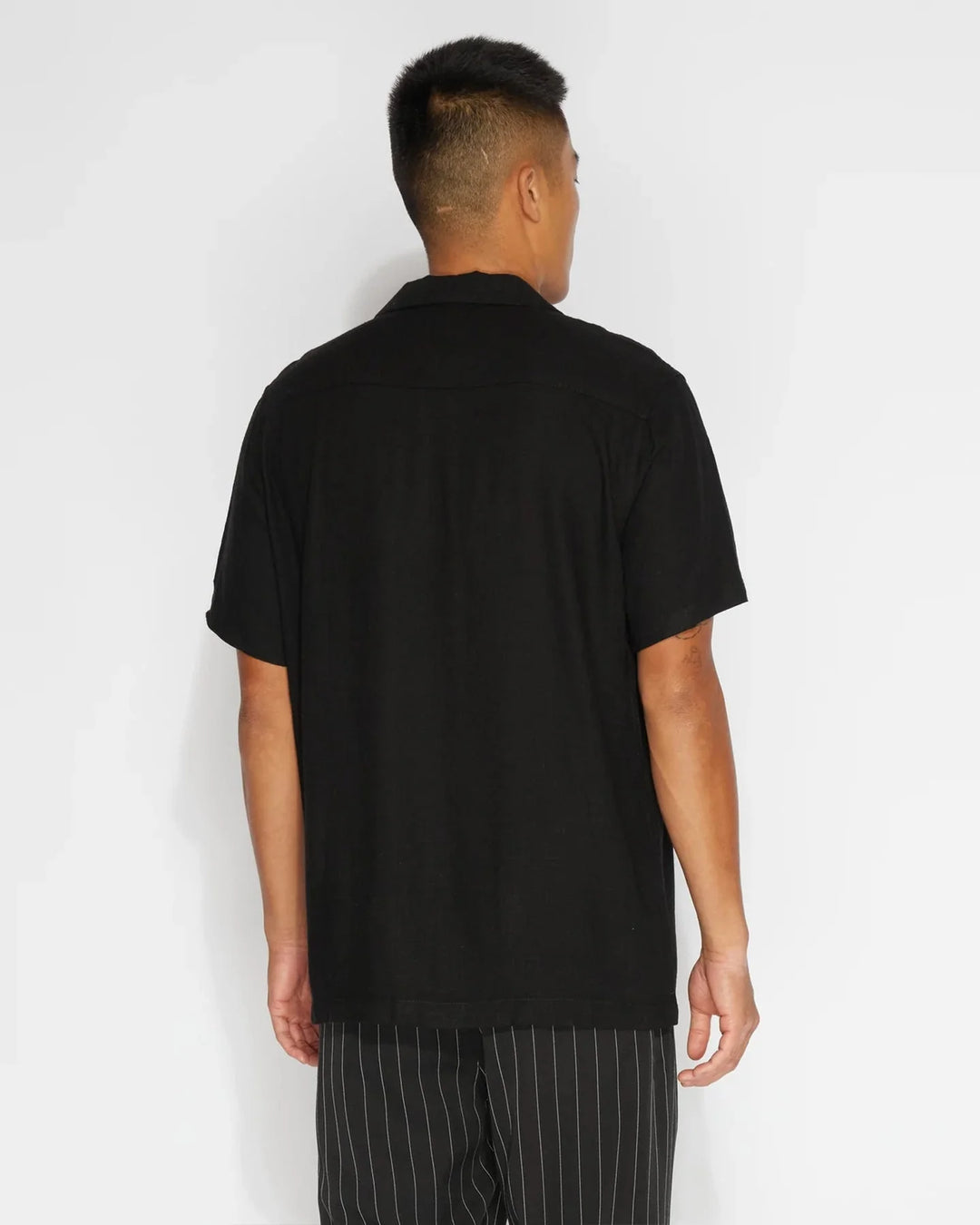 Brighton S/S Woven Shirt - black