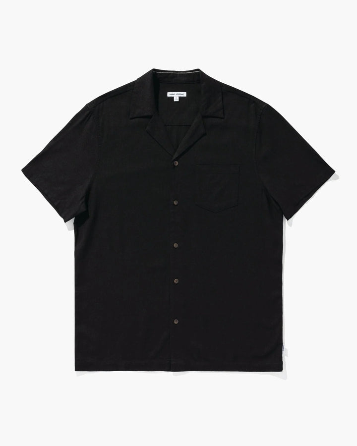 Brighton S/S Woven Shirt - black