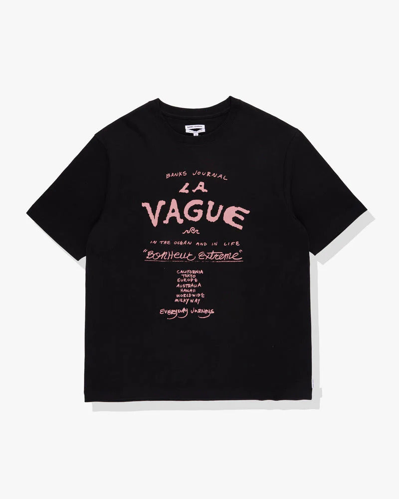 T-Shirt "La Vague" - black
