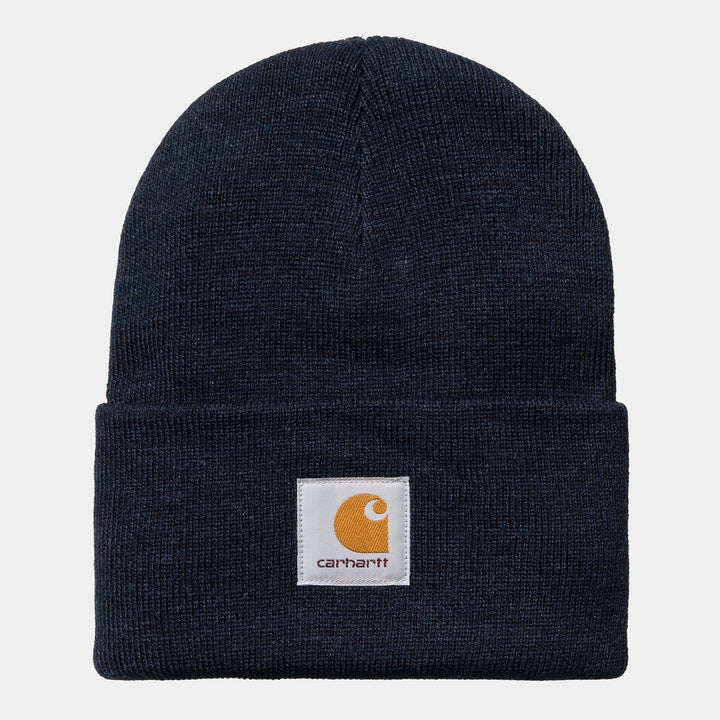 Acrylic Watch Hat - dark navy heather