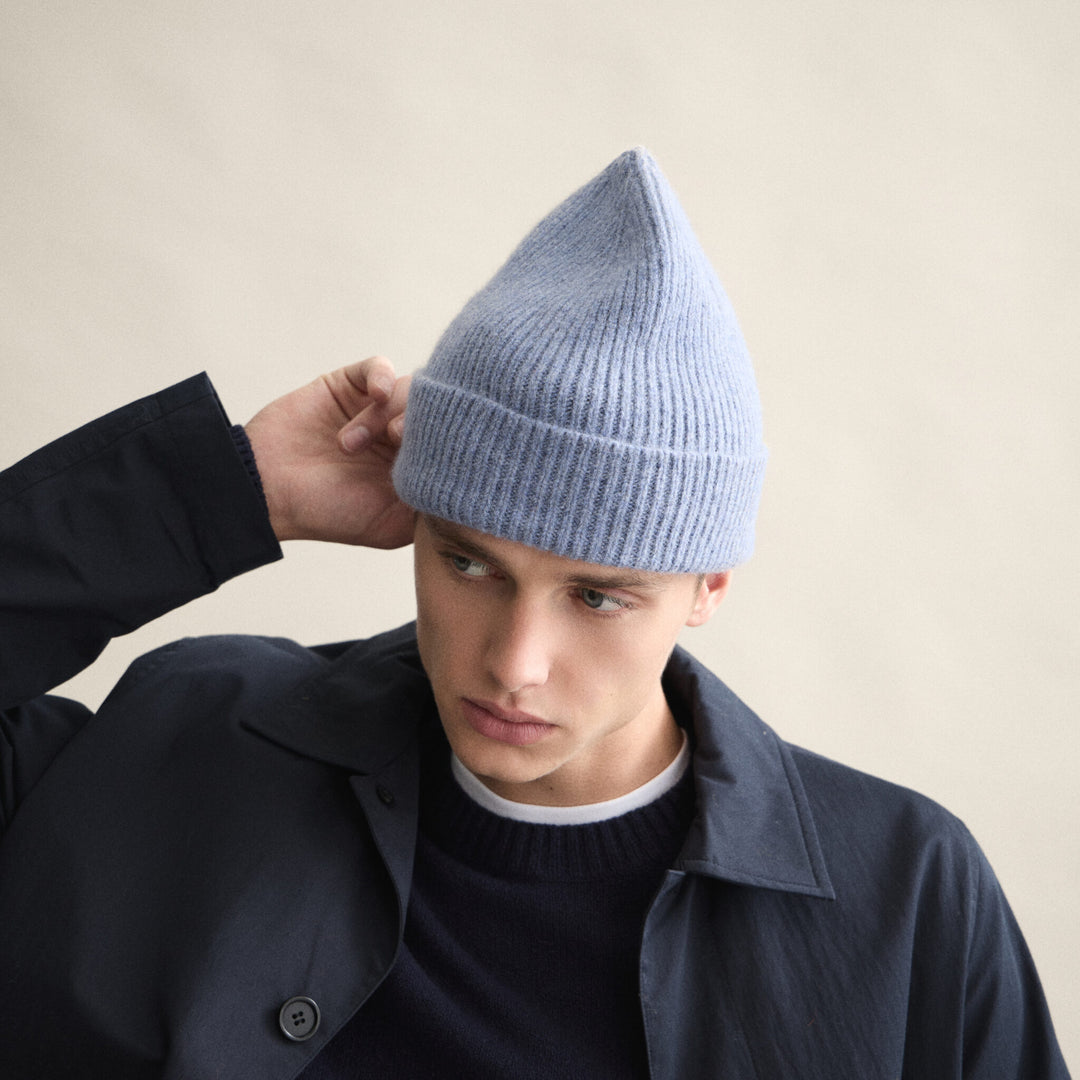 Beanie - Washed Denim